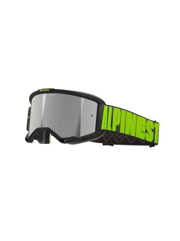 Gogle ALPINESTARS VISION 5 HOLLOW CHARCOAL yellow