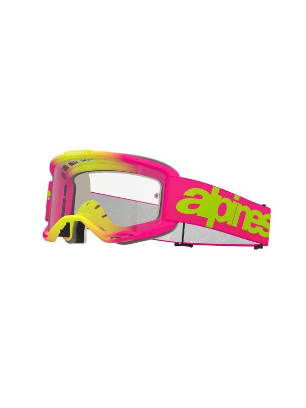 Gogle ALPINESTARS VISION 5 WORDMARK pink/yellow