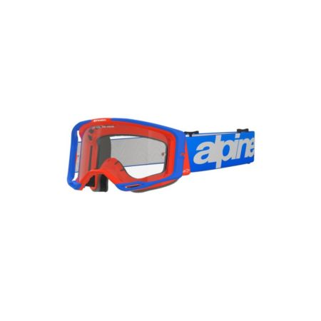 Gogle ALPINESTARS VISION 8 WORDMARK blue/orange