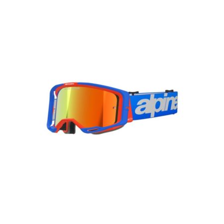 Gogle ALPINESTARS VISION 8 WORDMARK blue/orange