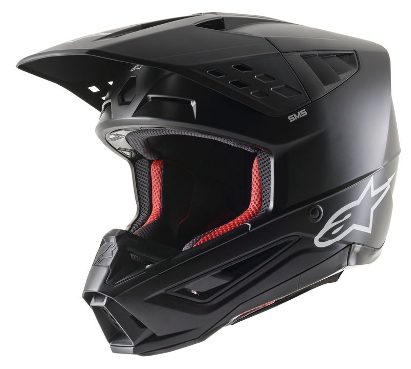 Kask ALPINESTARS S-M5 FLATBLACK S