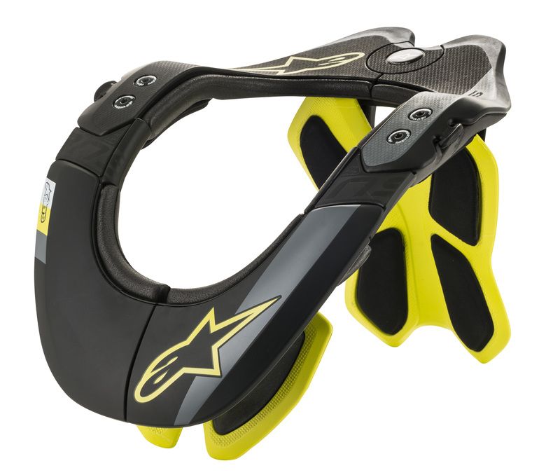 Ochraniacz szyi ALPINESTARS TECH 2 blk/yellow L/XL