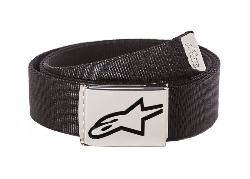 Pasek do spodni ALPINESTARS AGELESS black/chrom Pasek do spodni ALPINESTARS AGELESS black/chrom