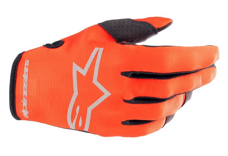 Rękawiczki ALPINESTARS RADAR JUNIOR hot or/blck L
