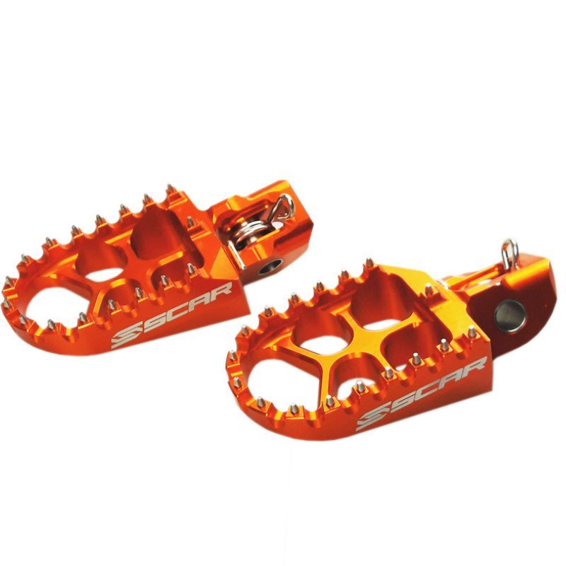 Podnóżki SCAR Evo KTM/HQV orange