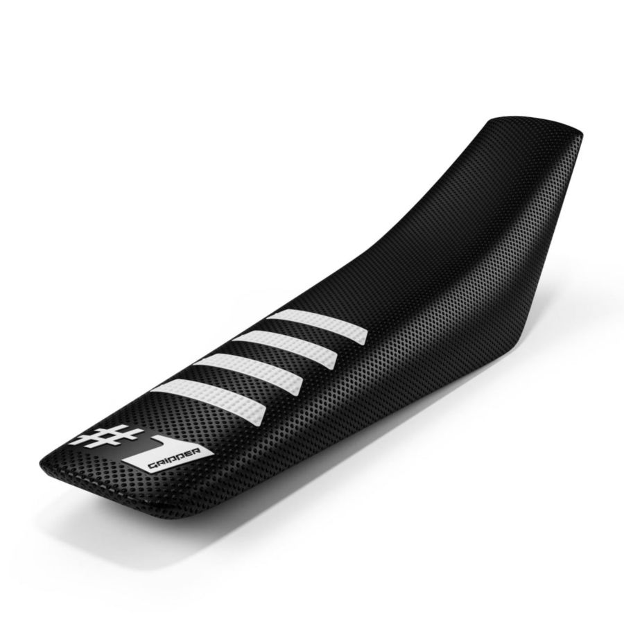 Pokrowiec na siedzenie ONEGRIPPER ribbed blk/wht