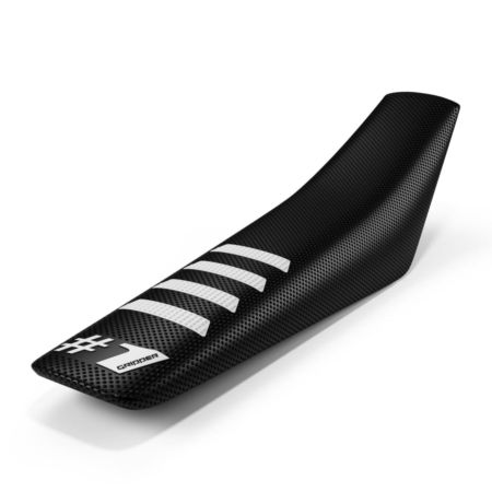 Pokrowiec na siedzenie ONEGRIPPER ribbed blk/wht