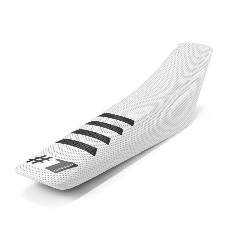 Pokrowiec na siedzenie ONEGRIPPER ribbed wht/blk
