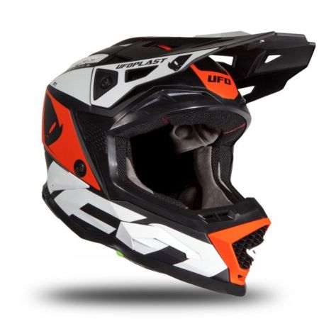 Kask echus UFO orange white matt L