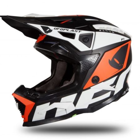 Kask echus UFO orange white matt L
