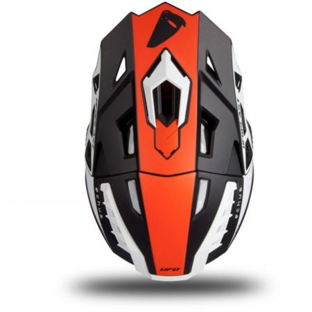Kask echus UFO orange white matt L