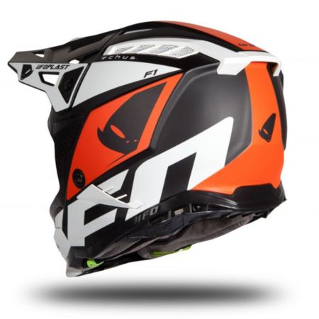 Kask echus UFO orange white matt L