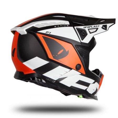 Kask echus UFO orange white matt L