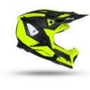 Kask echus UFO czarny/żółty fluo S