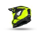 Kask echus UFO czarny/żółty fluo S