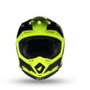 Kask echus UFO czarny/żółty fluo S