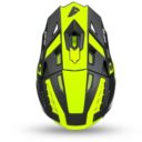 Kask echus UFO czarny/żółty fluo S