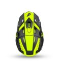 Kask echus UFO czarny/żółty fluo S