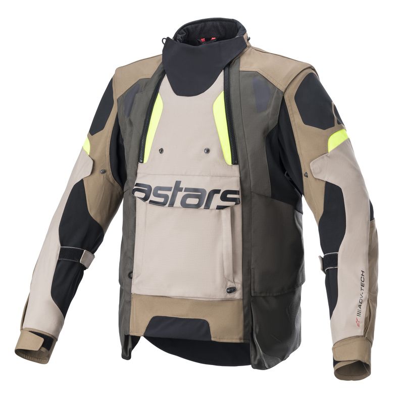 Kurtka ALPINESTARS HALO DRYSTAR khaki/sand 3XL Kurtka ALPINESTARS HALO DRYSTAR khaki/sand 3XL