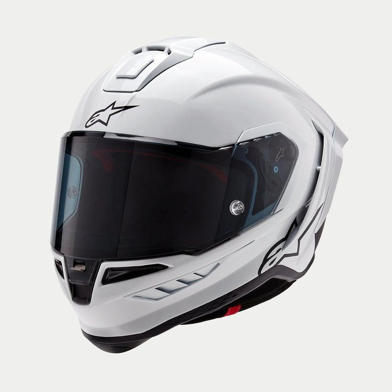 Kask ALPINESTARS SUPERTECH R10 white/flat black L Kask ALPINESTARS SUPERTECH R10 white/flat black L