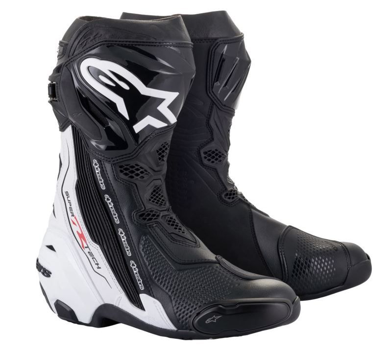 Buty ALPINESTARS SUPERTECH R black/white 39 Buty ALPINESTARS SUPERTECH R black/white 39