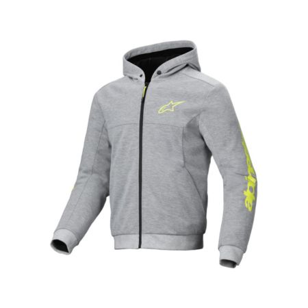 Bluza z kapturem ALPINESTARS CHROME V2 gy/ylw L