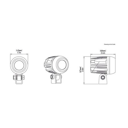 Reflektor DENALI LED DM W/DATA/DIM