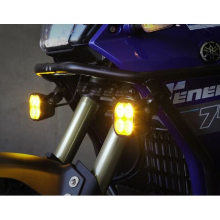 Światło drogowe DENALI LED DL4 HYBRID yellow