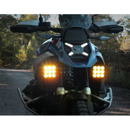 Światło drogowe DENALI LED DL9 HYBRID amber