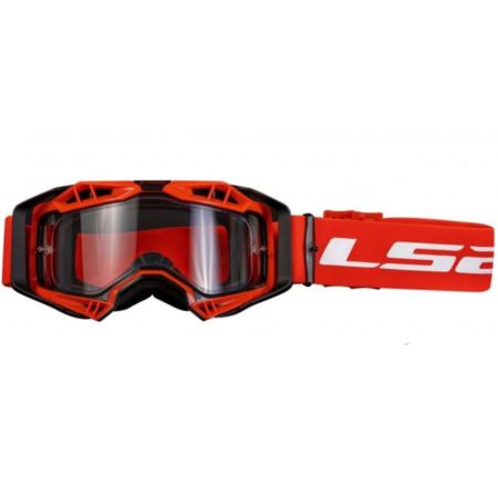 Gogle LS2 Aura enduro czerwone