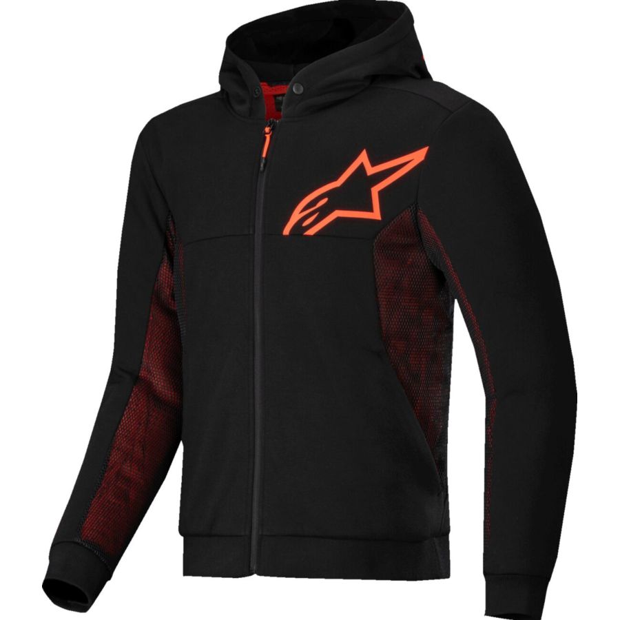 Bluza ALPINESTARS CHROME AIR black/red 3XL Bluza ALPINESTARS CHROME AIR black/red 3XL