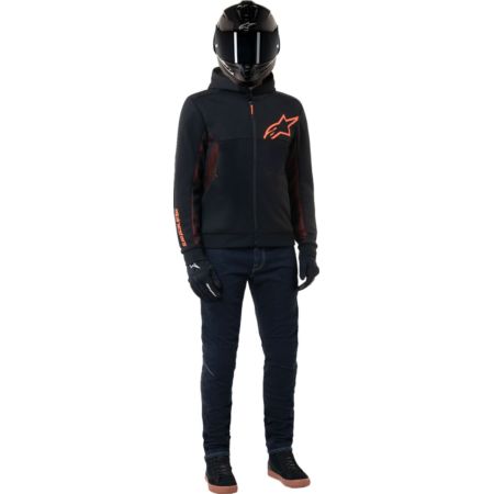 Bluza ALPINESTARS CHROME AIR black/red 3XL