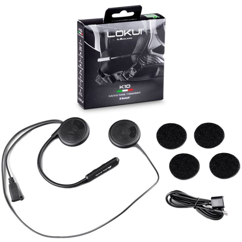 Interkom do kasku Lokui K10 bluetooth By Midland S Interkom do kasku Lokui K10 bluetooth By Midland S