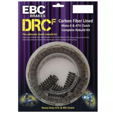 Zestaw tarcz sprzęgła EBC clutch kit carbon DRCf