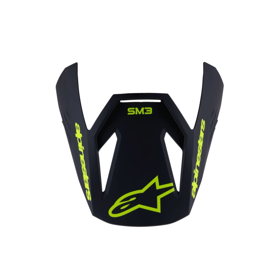 Daszek kasku ALPINESTARS YOUTH SM3 RADIUM blk/ylw