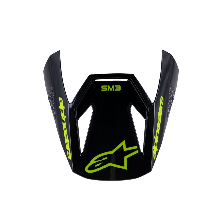 Daszek kasku ALPINESTARS YOUTH SM3 RADIUM blk/ylw