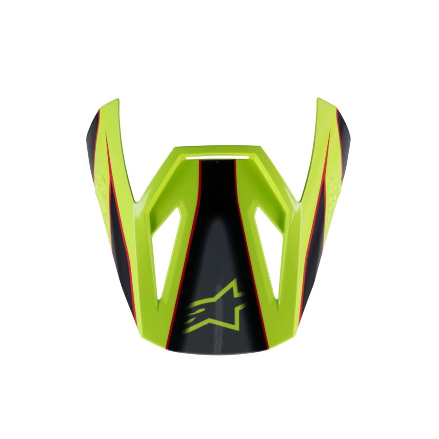 Daszek kasku ALPINESTARS YOUTH SM3 FRAY rd/ylw/blk