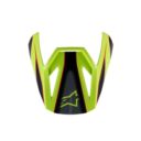 Daszek kasku ALPINESTARS YOUTH SM3 FRAY rd/ylw/blk