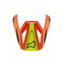 Daszek kasku ALPINESTARS YOUTH SM3 FRAY blk/or/ylw