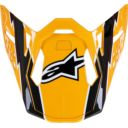 Daszek kasku ALPINESTARS SM10 AMPR black/yellow