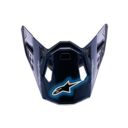 Daszek kasku ALPINESTARS S-M10 TLD25 dark blue