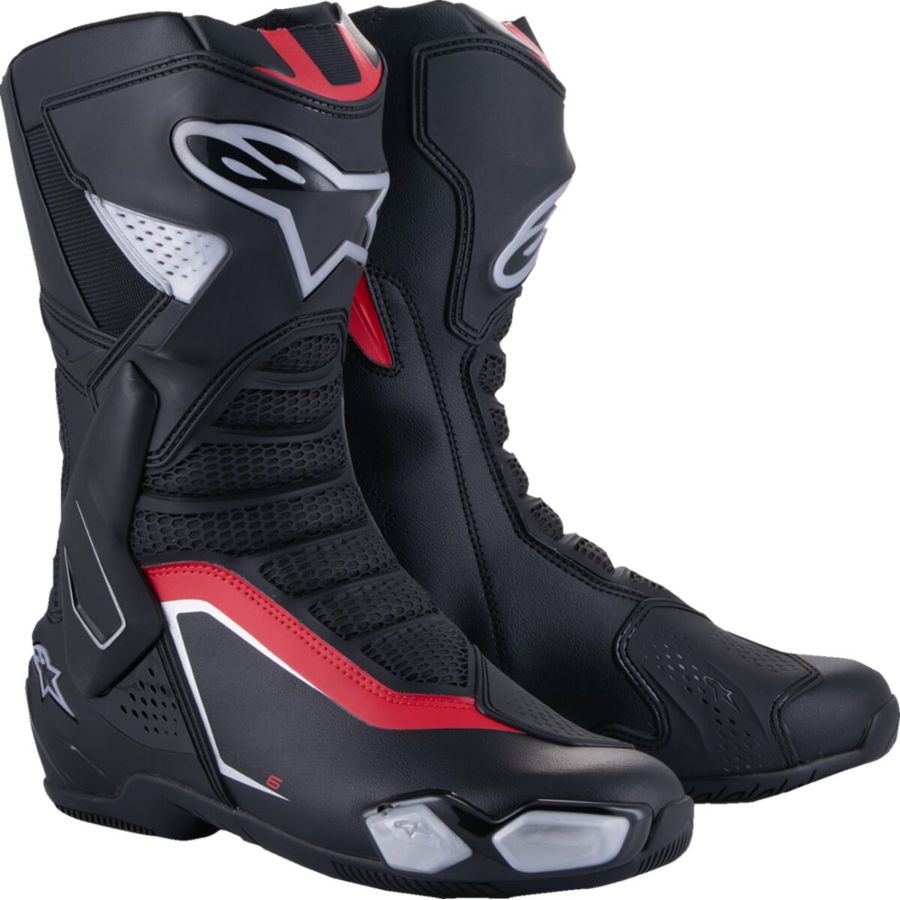 Buty ALPINESTARS SMX-6 V3 blk/slv/rd 40