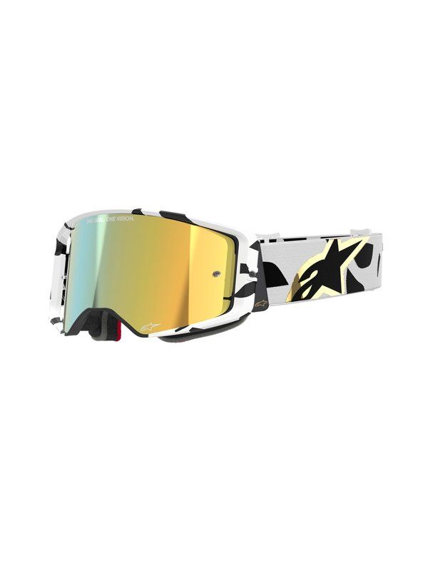Gogle ALPINESTARS SUPERTECH CORP white/gold
