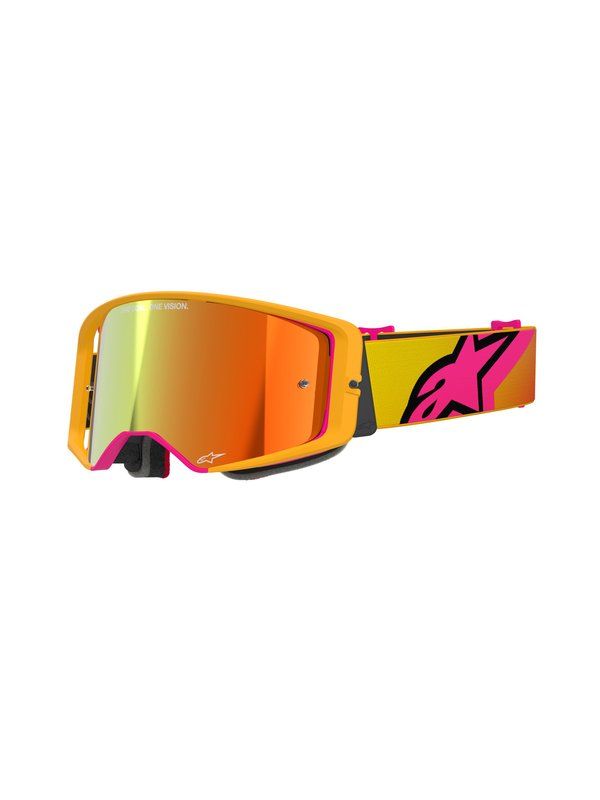 Gogle ALPINESTARS SUPERTECH CORP yellow/pink