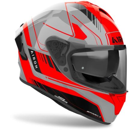 Kask AIROH SPARK 2 CHRONO ORANGE GLOSS XXL