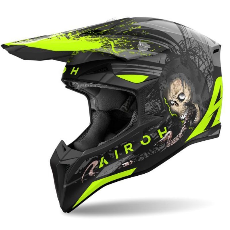 Kask AIROH WRAAAP Darkness FROSTED L