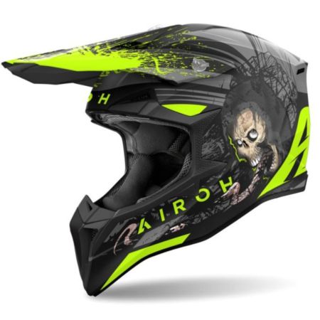 Kask AIROH WRAAAP Darkness FROSTED L