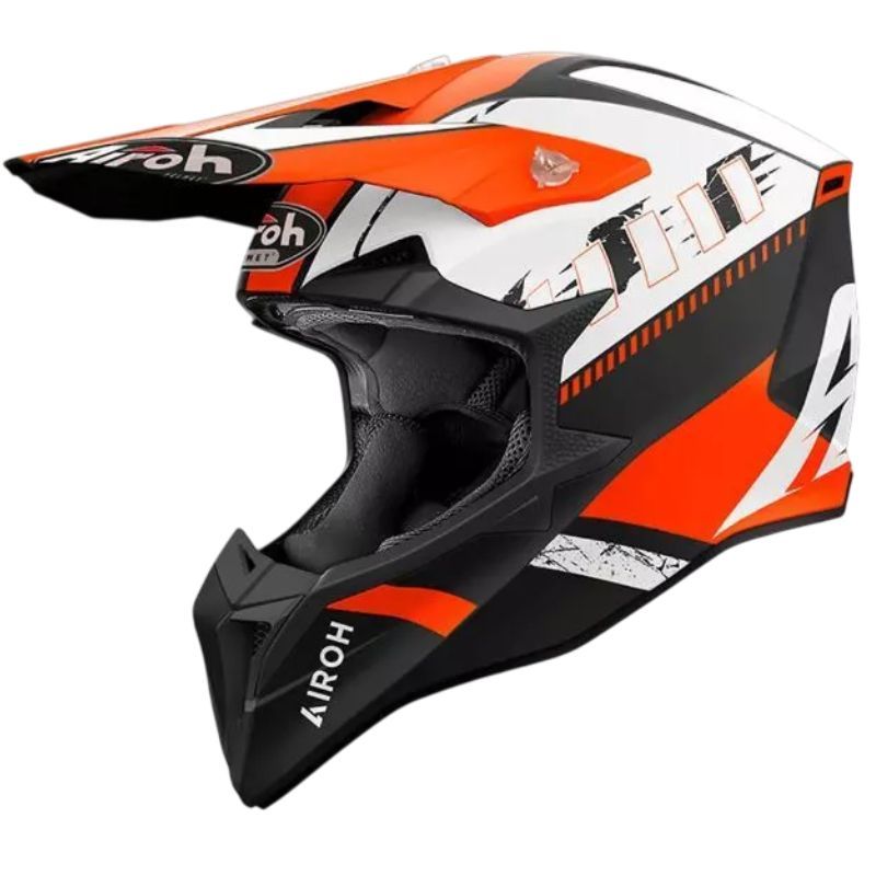 Kask AIROH WRAAAP Feel ORANGE MATT 2XL