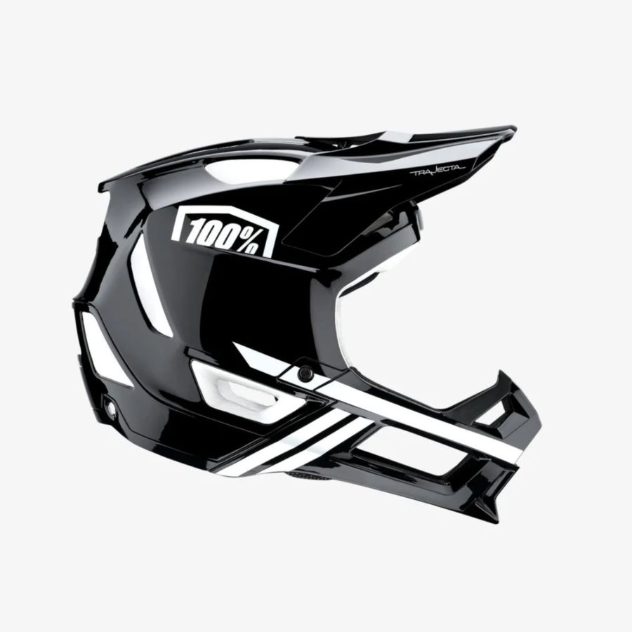 Kask 100% trajecta rower bk/wh XL