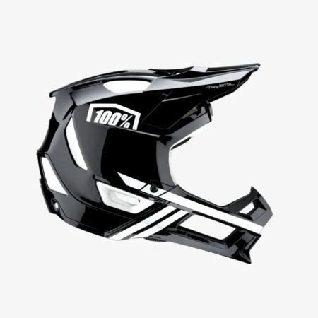 Kask 100% trajecta rower bk/wh XL
